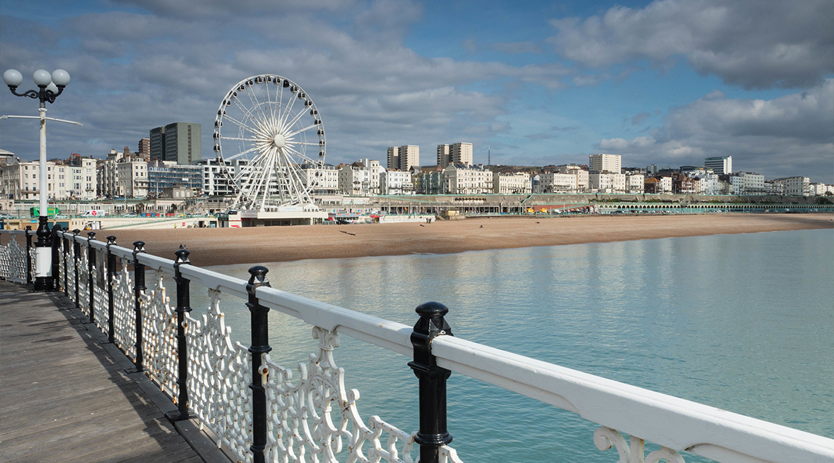 Brighton heeft niet alleen een mooi strand, maar ook leuke bezienswaardigheden en activiteiten. Een echte aanrader!
